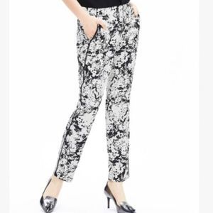Banana Republic Piped Printed Ankle Pant